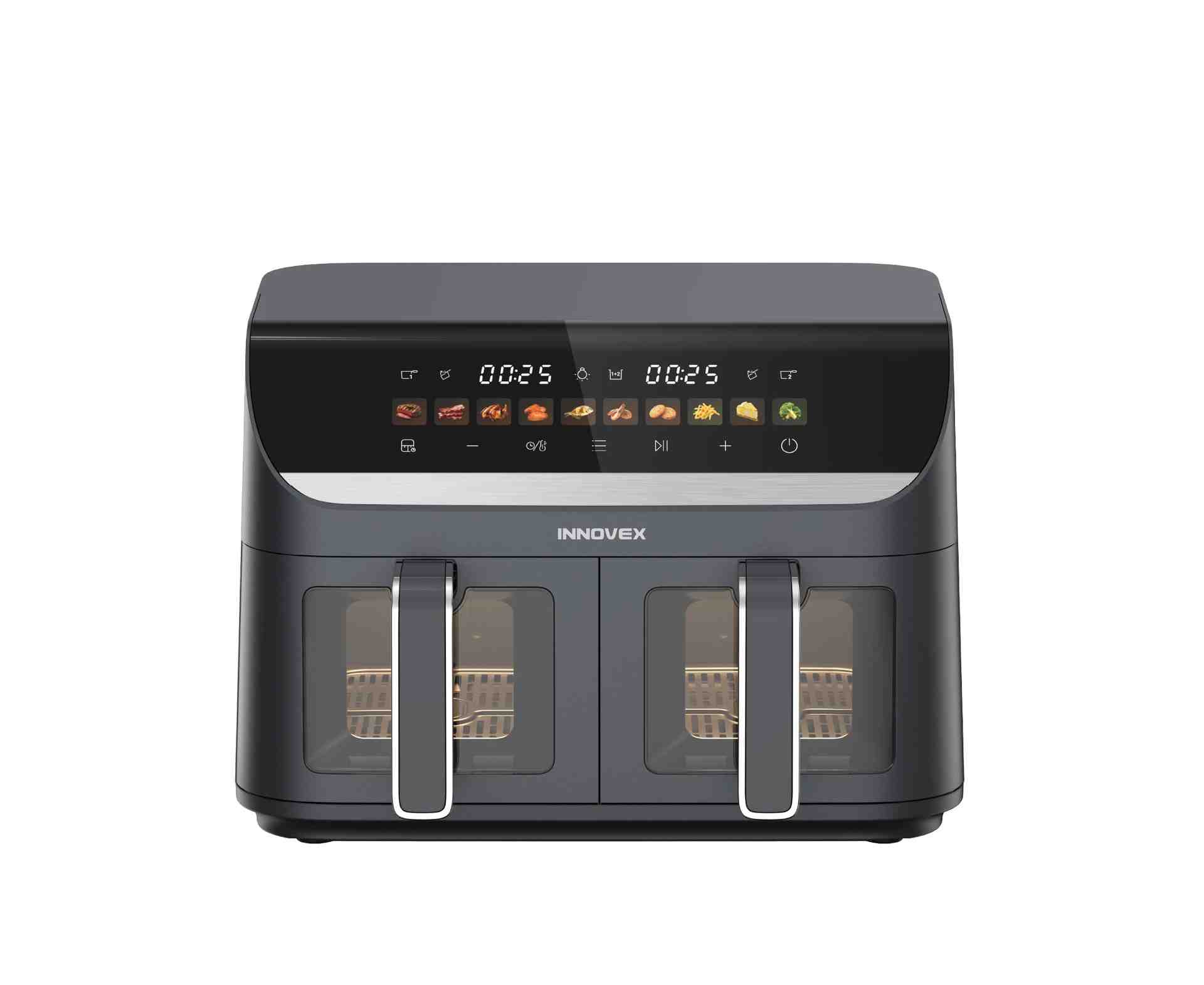 Innovex Air Fryer - Dual Basket (11L) -2