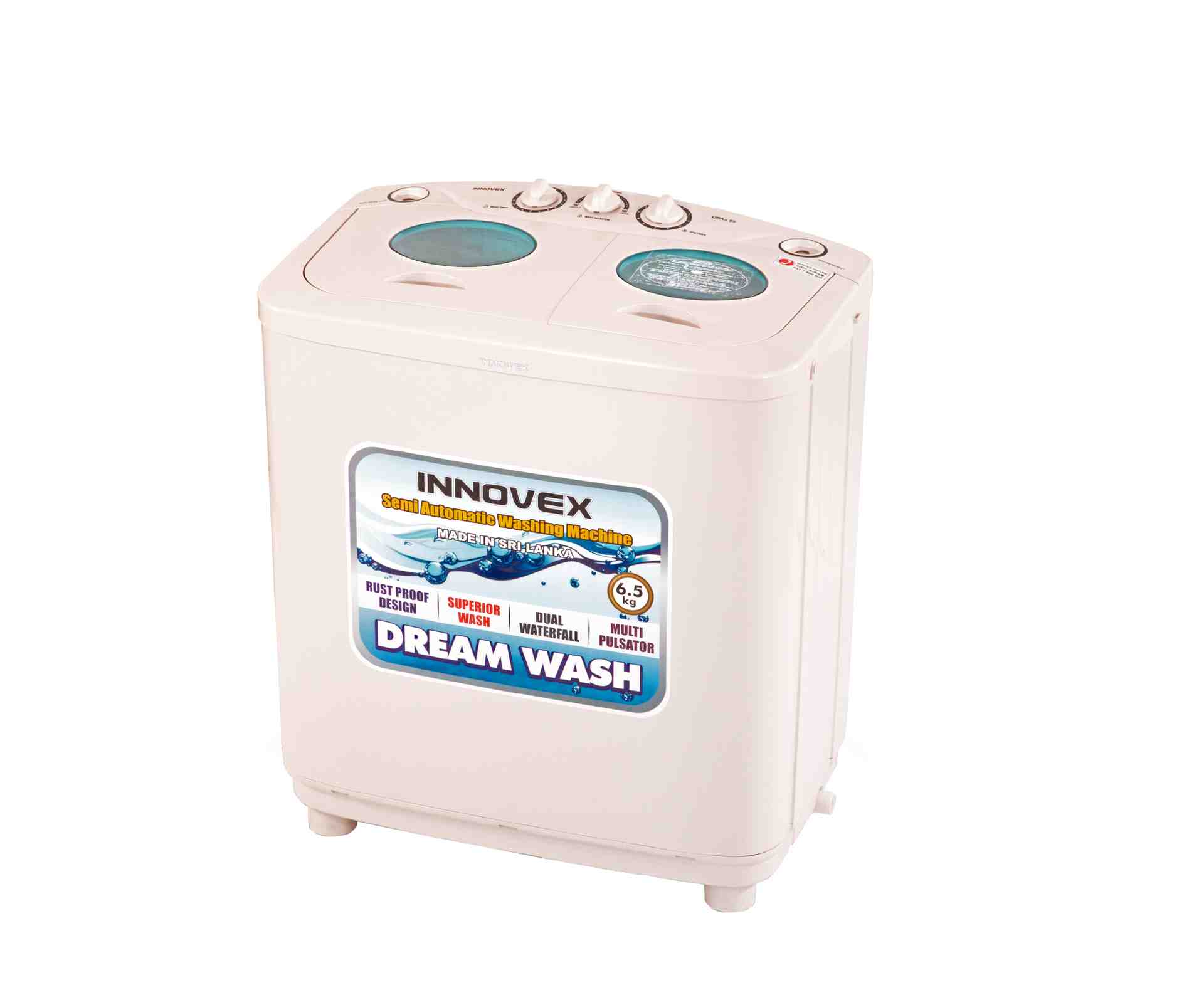 Semi Automatic Top Load Washing Machine (6.5Kg)