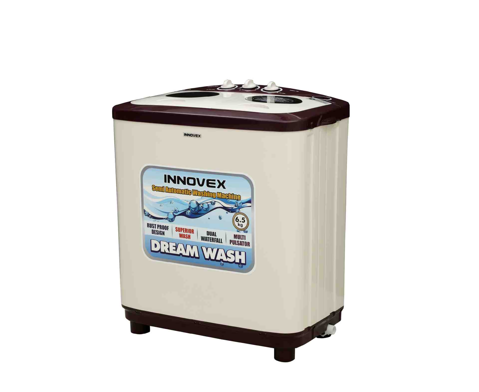 Semi Automatic Top Load Washing Machine (6.5Kg)
