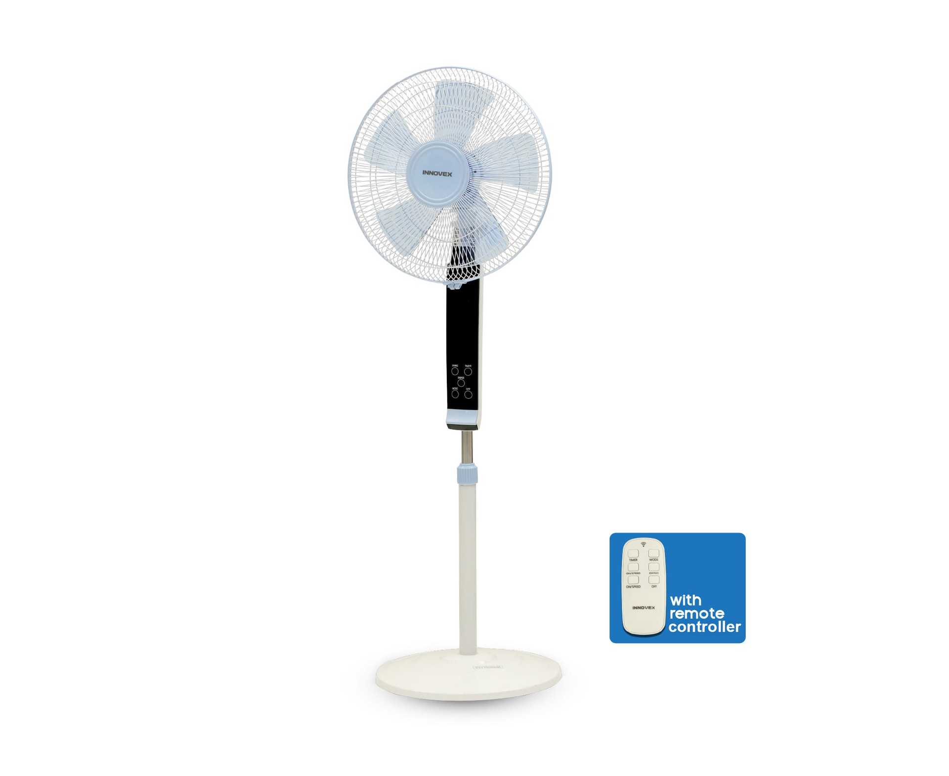 Stand Fan With Remote 16"