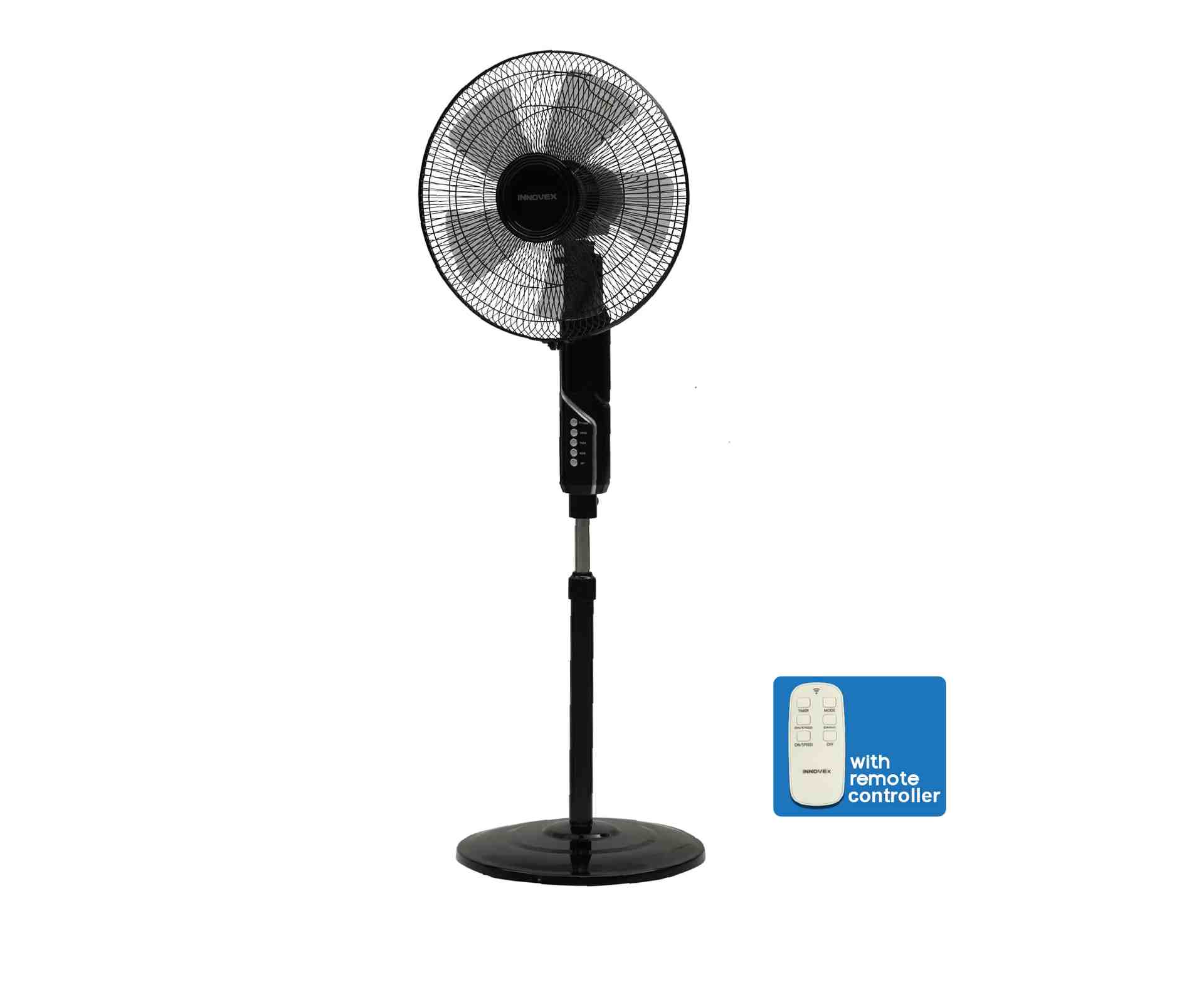 Stand Fan With Remote 16"